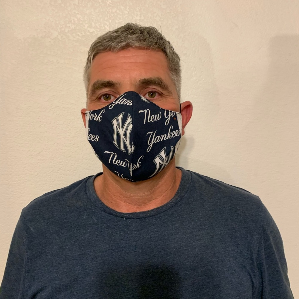 YANKEES FABRIC FACE MASK